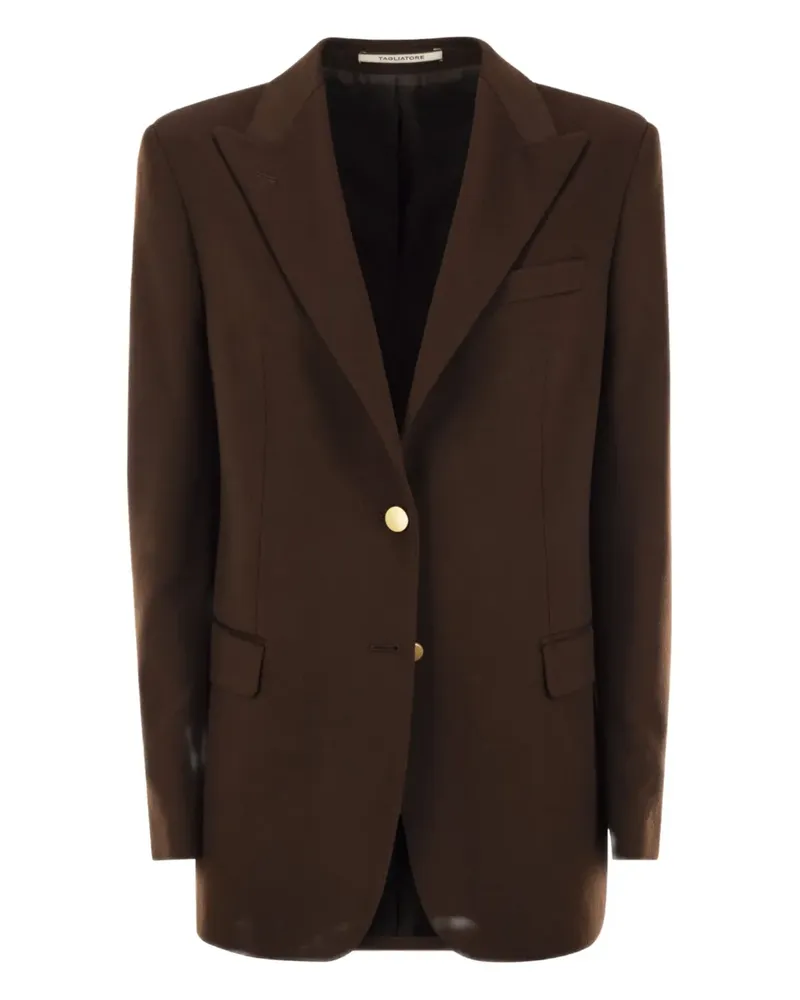 Tagliatore Einreihiges Sakko - Braun Braun
