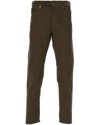 Dondup Halbhohe Dian Slim-Fit-Hose Grün