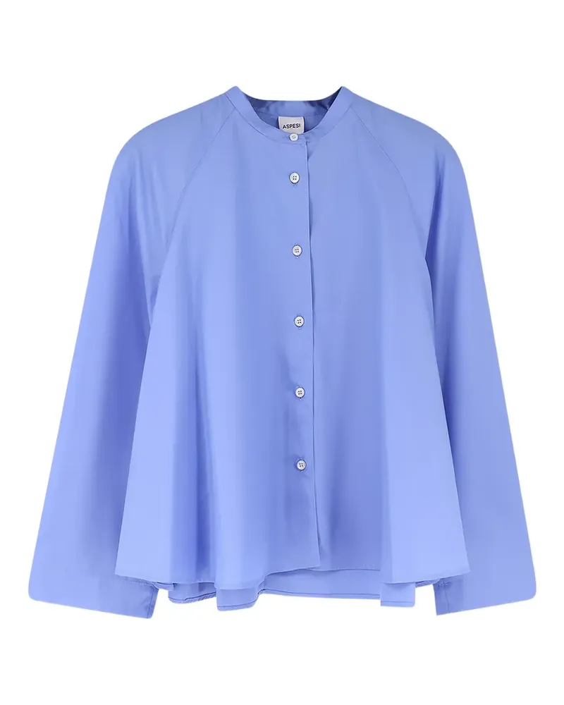 ASPESI Klassische Bluse - Blau Blau
