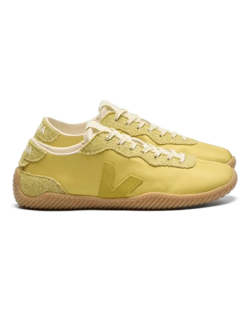 Baserange x Veja Jitsu lace-up fastening sneakers - Gelb Gelb