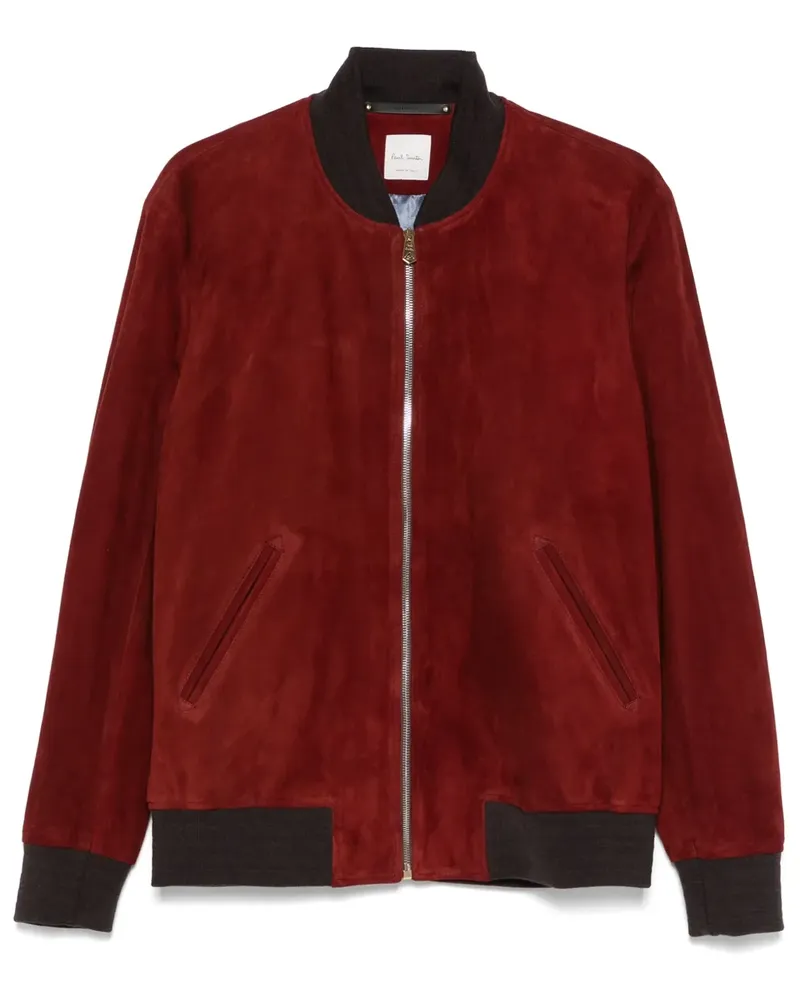 Paul Smith Jacke aus Wildleder - Rot Rot