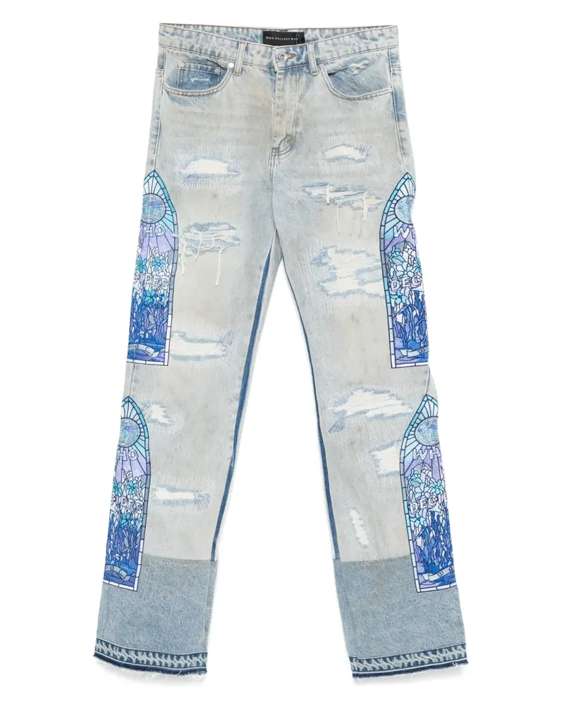WHO DECIDES WAR Winter Mechanic Jeans - Blau Blau