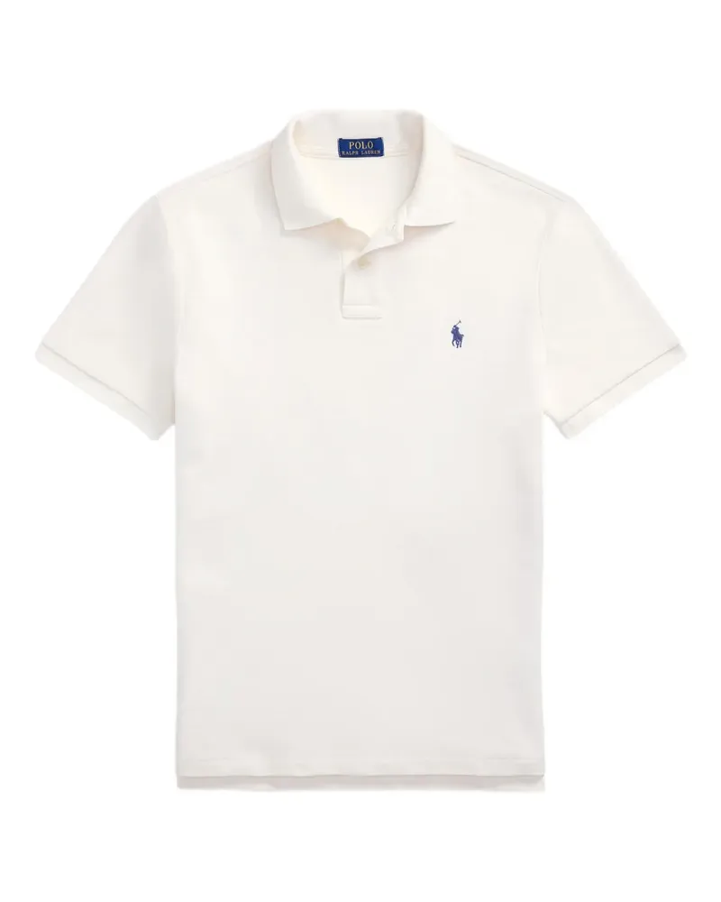 Ralph Lauren Poloshirt mit Polo Pony - Weiß Weiß