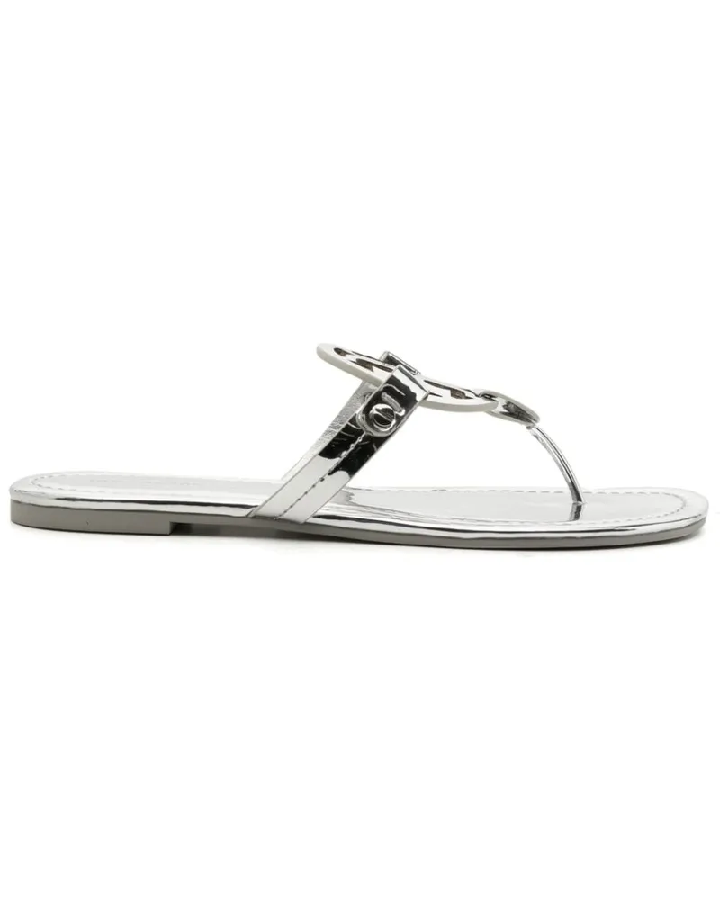 Tory Burch Miller Flip-Flops im -Look Metallic