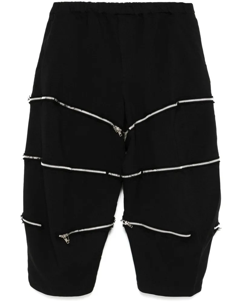 Comme des Garçons Hose mit abnehmbaren Einsätzen - Schwarz Schwarz