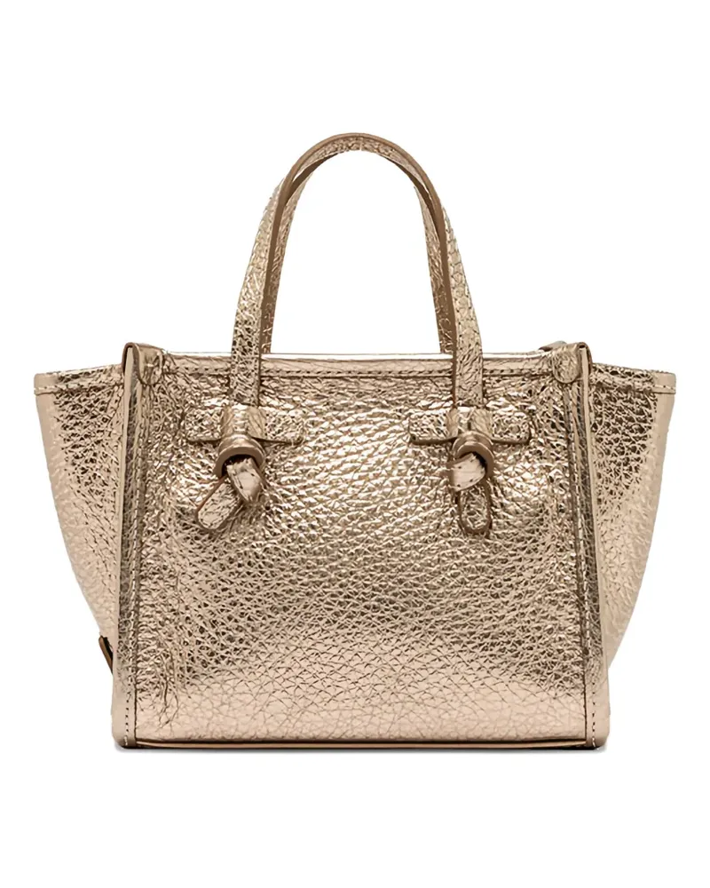Gianni Chiarini Miss Marcela Tote Bag mit geknotetem Henkel - Gold Gold