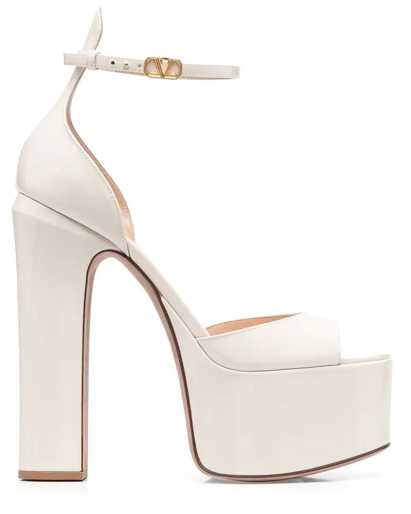 Valentino Garavani Tan-Go Plateau-Sandalen 155mm - Nude Nude