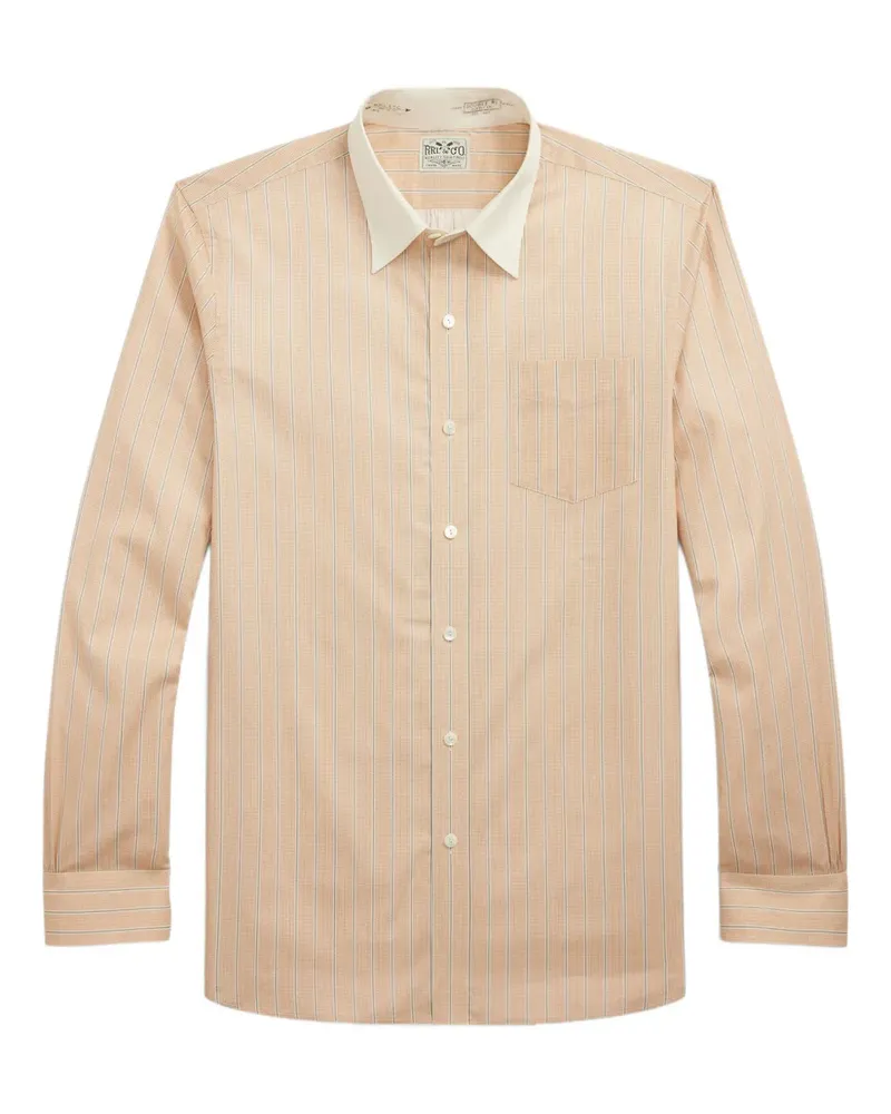 Ralph Lauren Gestreiftes Hemd - Orange Orange