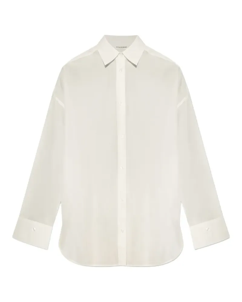 By Malene Birger Derris sheer shirt - Nude Nude