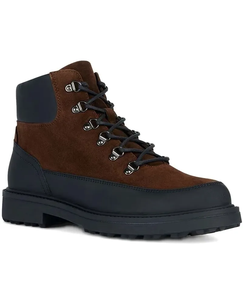 Geox Lagorai + Grip suede lace-up boots - Braun Braun