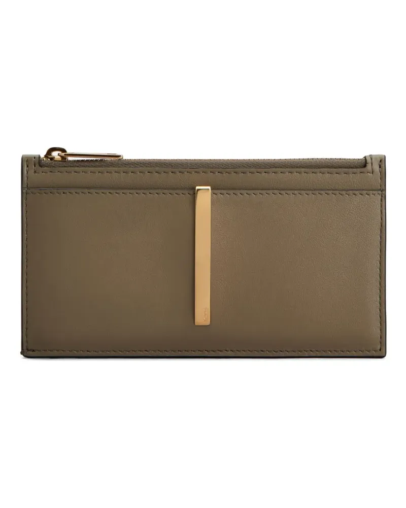 TOD'S Kartenetui mit Reißverschluss - Braun Braun