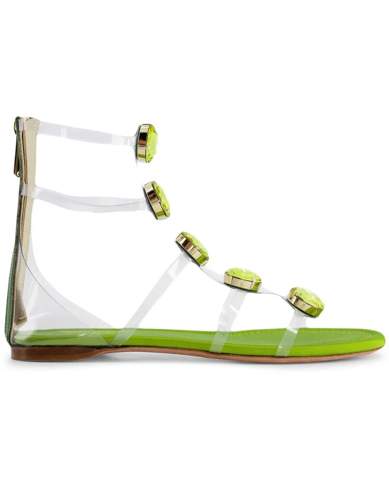 Giambattista Valli Diamond Clash Sandalen - Grün Grün