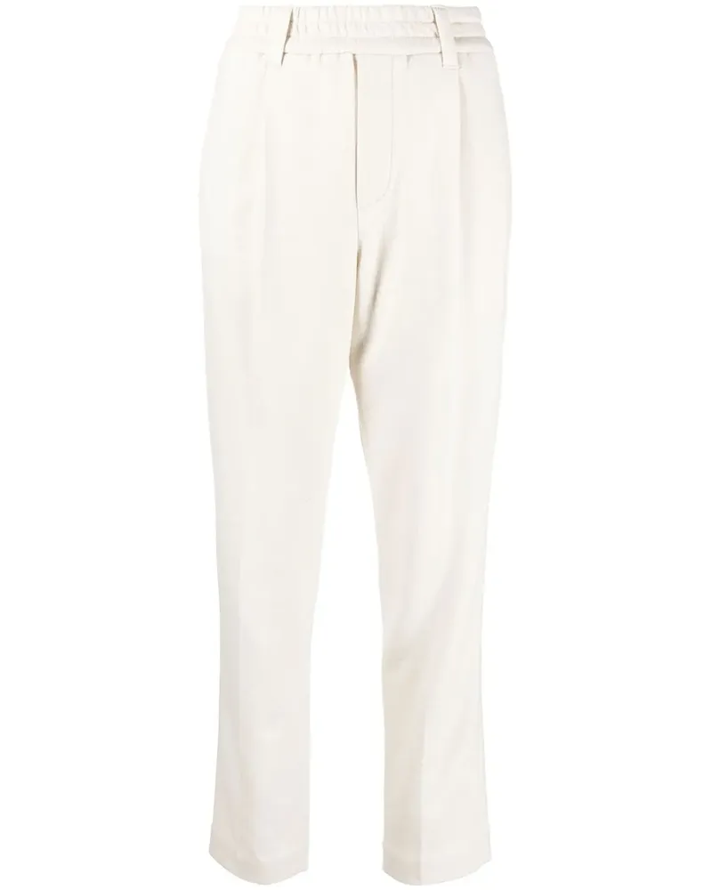 Brunello Cucinelli Hose mit Stretchbund - Nude Nude