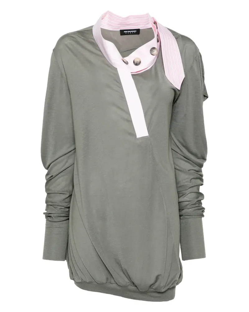 KIKO KOSTADINOV Howe Oberteil - Grau Grau