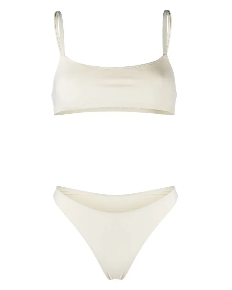 LIDO Bikini mit eckigem Ausschnitt - Weiß Weiß