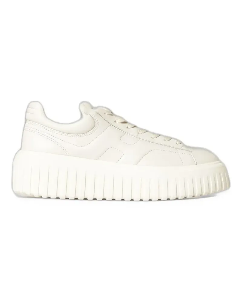 Hogan H-Stripes lace-up sneakers - Weiß Weiß