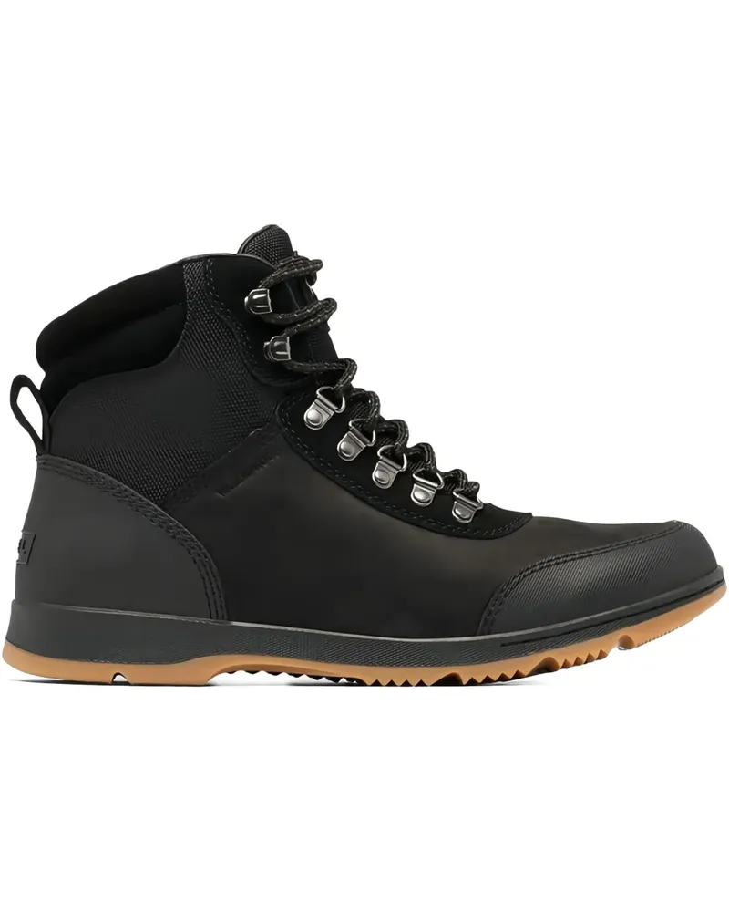 Sorel Schnürstiefel aus Leder - Schwarz Schwarz
