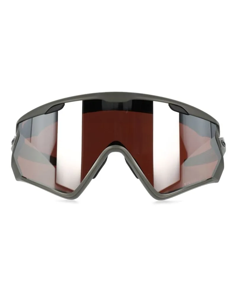Oakley Wind Jacket 2.0 Sonnenbrille - Schwarz Schwarz