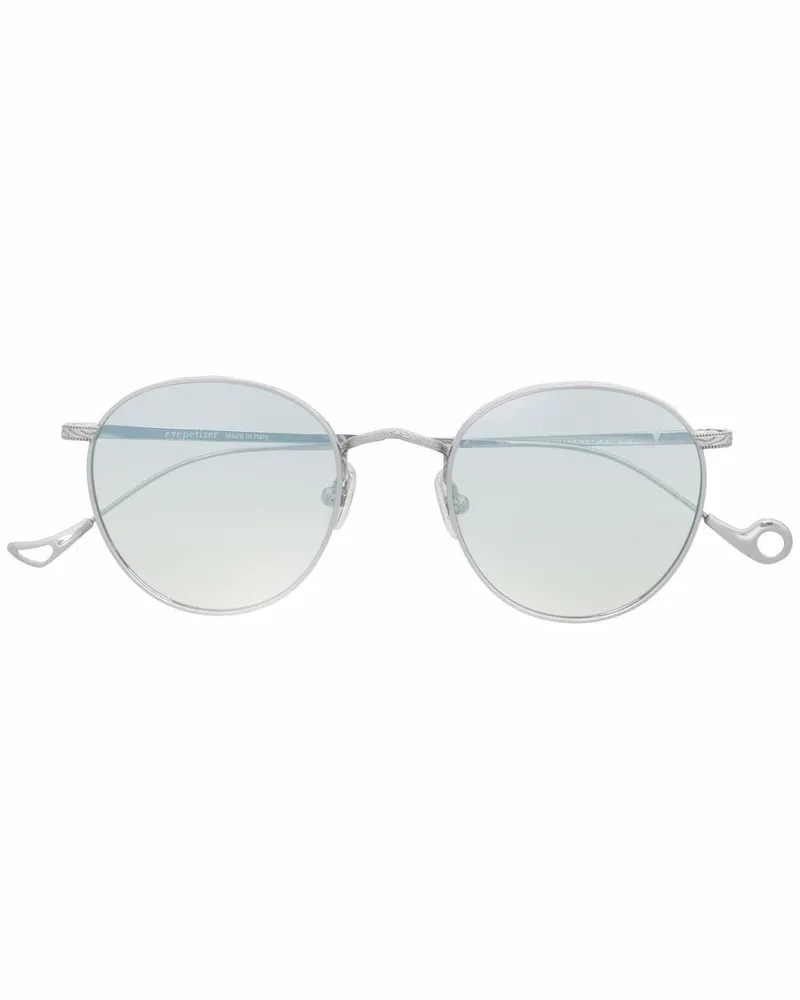 Eyepetizer Sonnenbrille mit rundem Gestell - Blau Blau