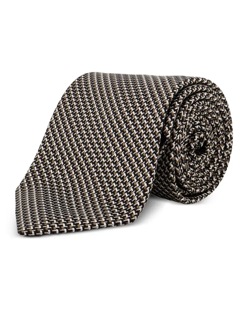Tom Ford patterned tie - Braun Braun