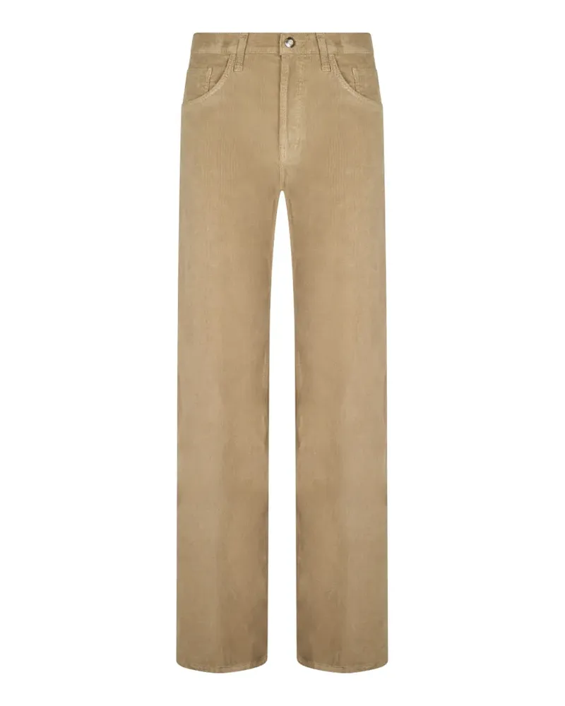 Dondup Straight-Leg-Hose aus Cord - Nude Nude