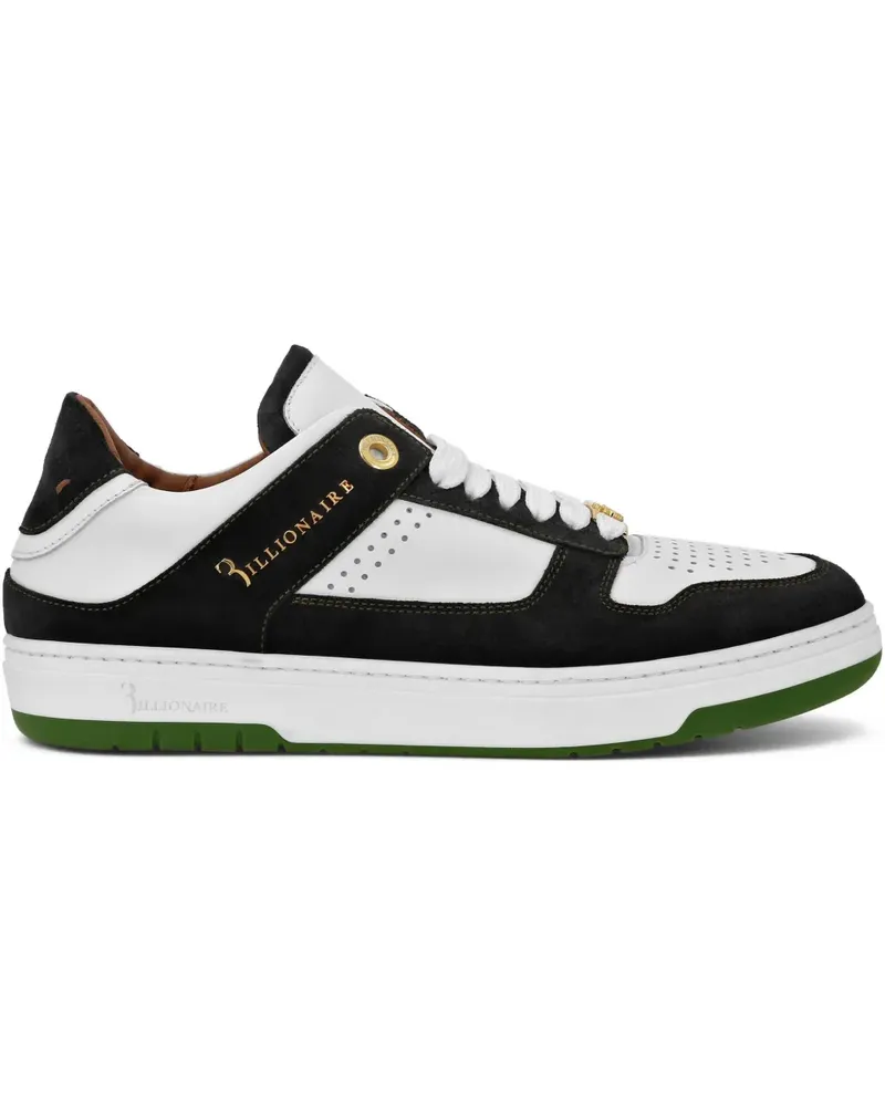 Billionaire Sneakers aus Wildleder - Weiß Weiß