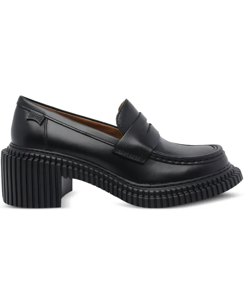 Camper Pix London Loafer 70mm - Schwarz Schwarz