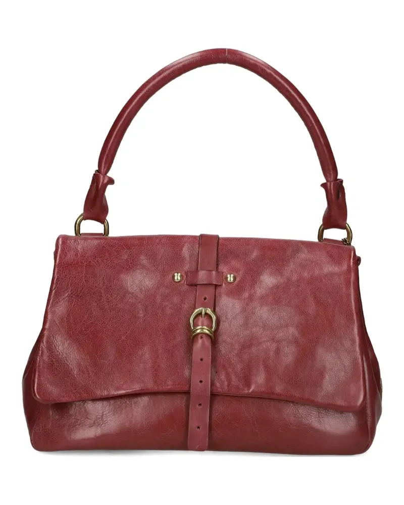 A.S.98 buckle-strap leather shoulder bag - Rot Rot