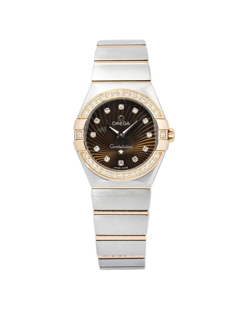 Omega Pre-owned Constellation Armbanduhr 28mm - Braun Braun
