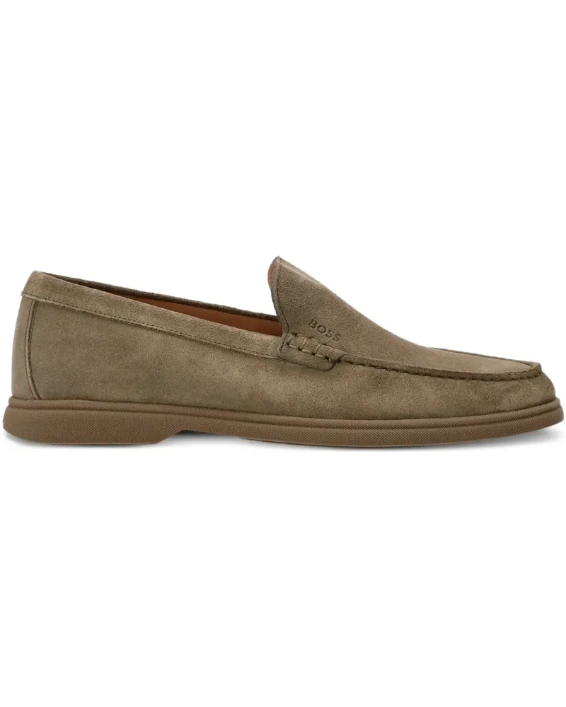 HUGO BOSS Loafer aus Wildleder - Braun Braun