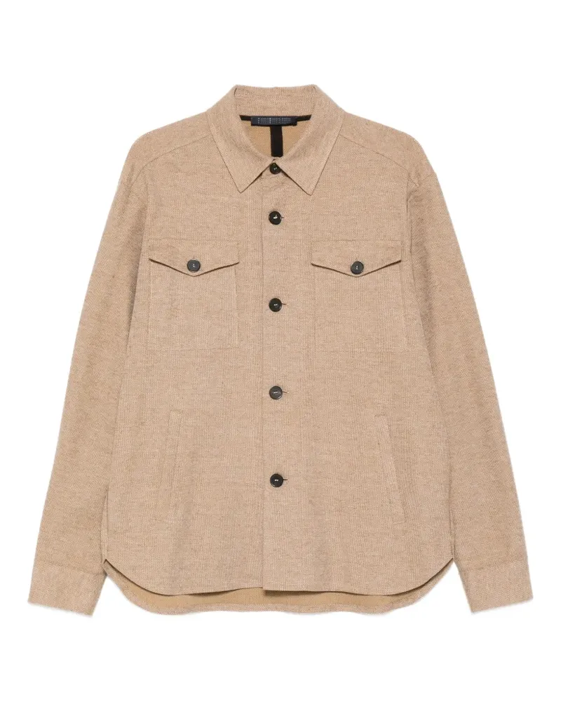 Harris Wharf London pocket shirt jacket - Nude Nude