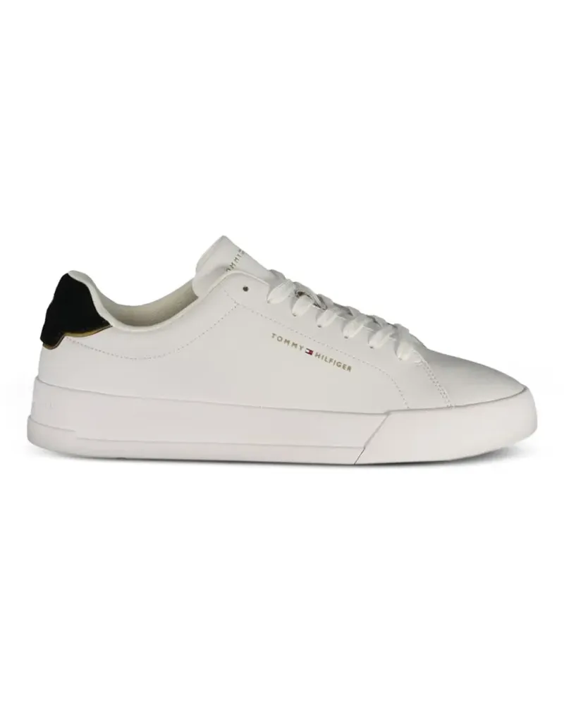 Tommy Hilfiger Sneakers mit Logo-Print - Weiß Weiß