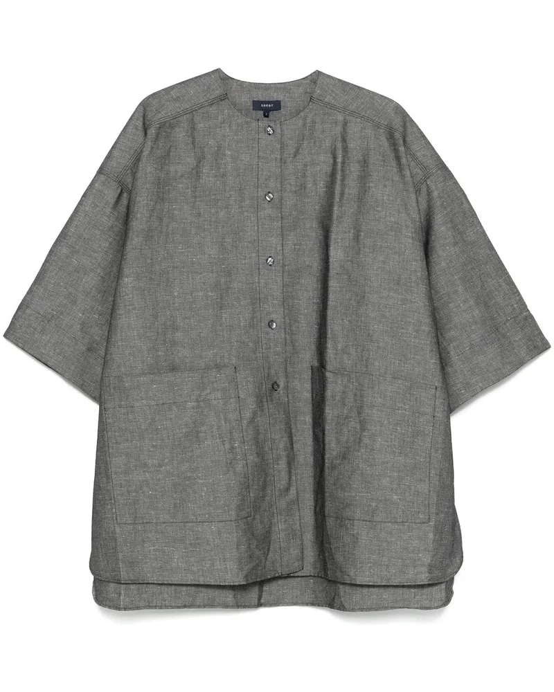 Soeur Diva Bluse - Grau Grau