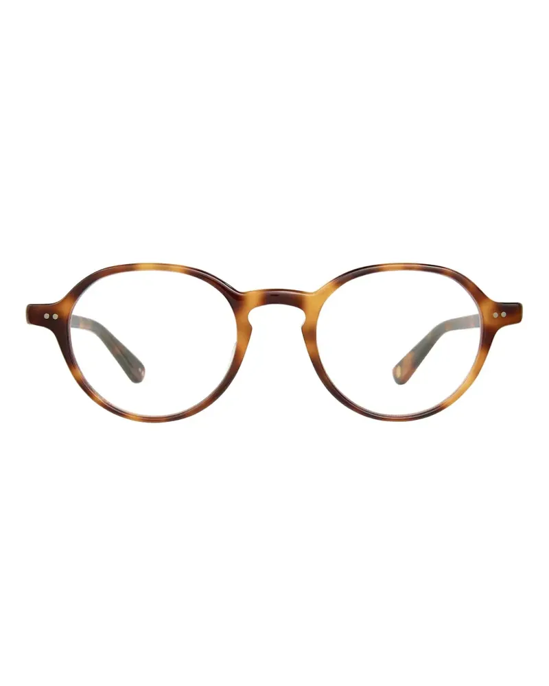 Garrett Leight Loma round-frame glasses - Braun Braun