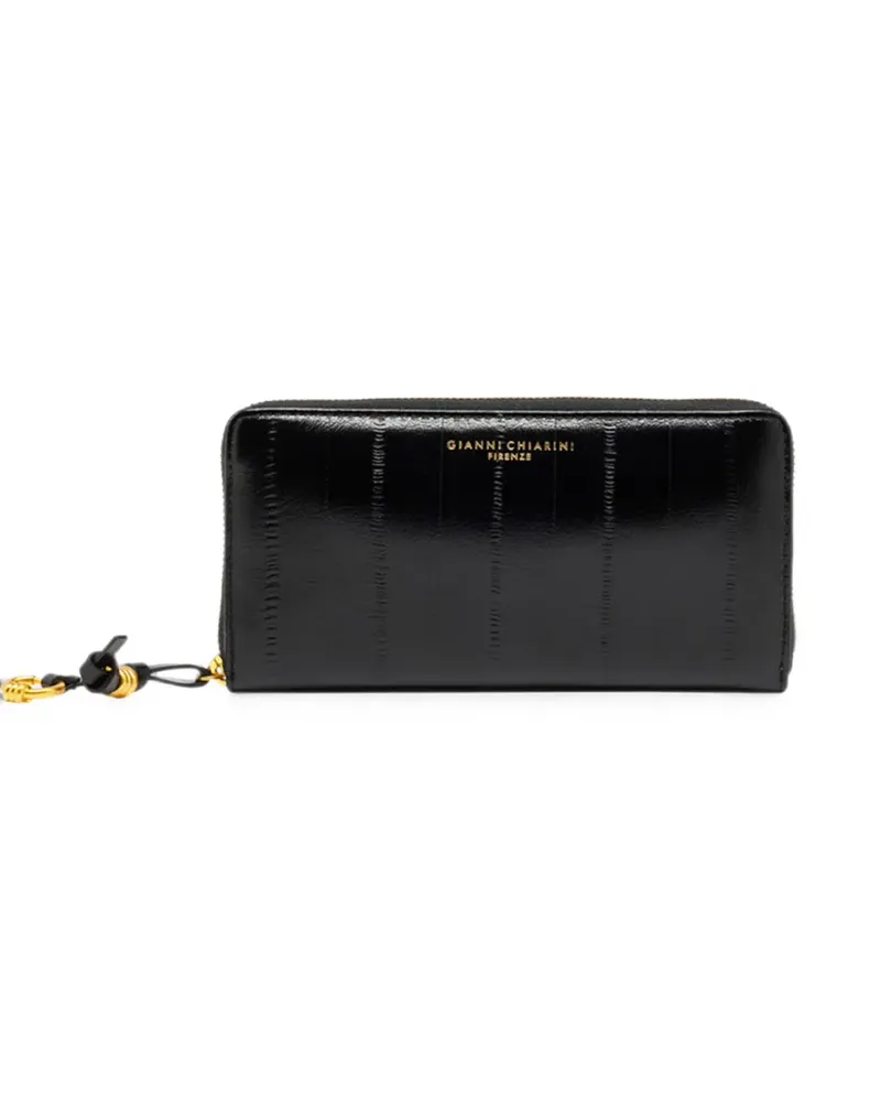 Gianni Chiarini logo-detail leather wallet - Schwarz Schwarz