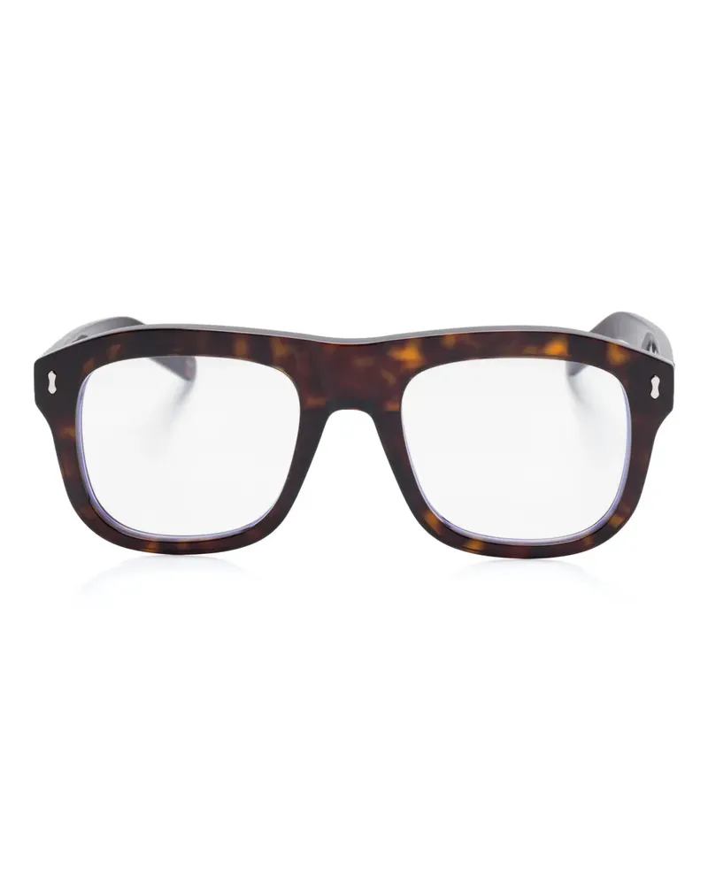 Gucci Brille mit austauschbarem Gestell - Braun Braun