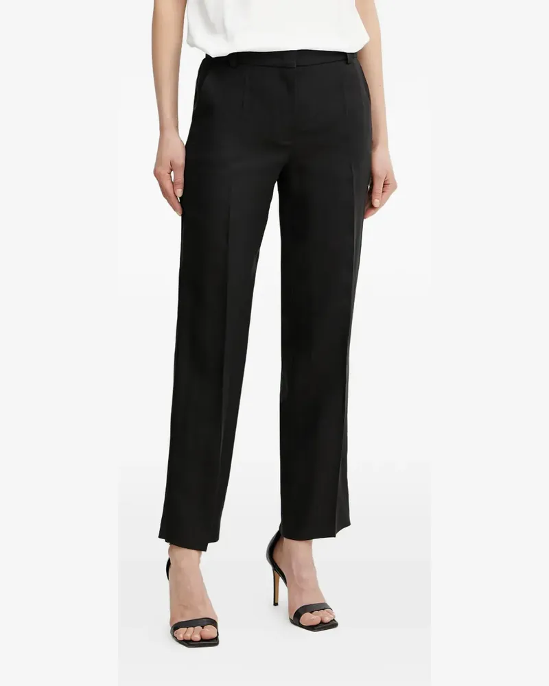 Luisa Spagnoli side-pockets trousers - Schwarz Schwarz