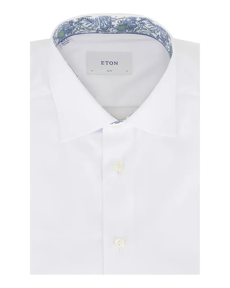 Eton cotton shirt - Weiß Weiß