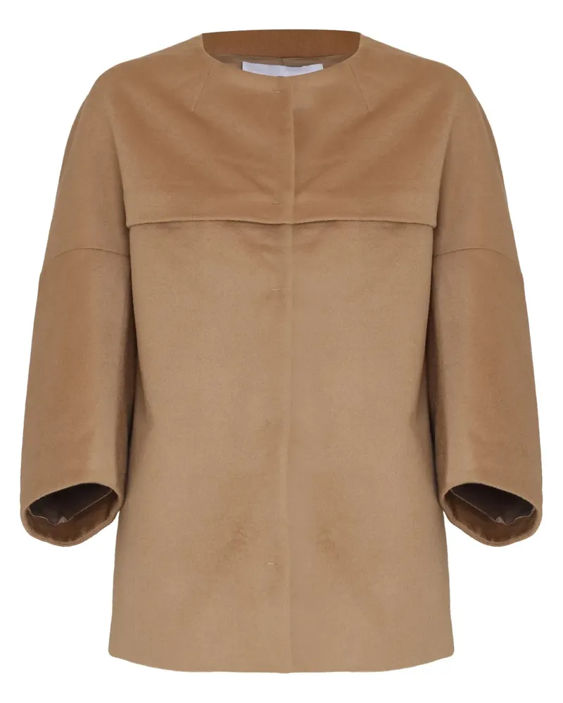 Gloria Coelho Cape aus Wolle - Braun Braun