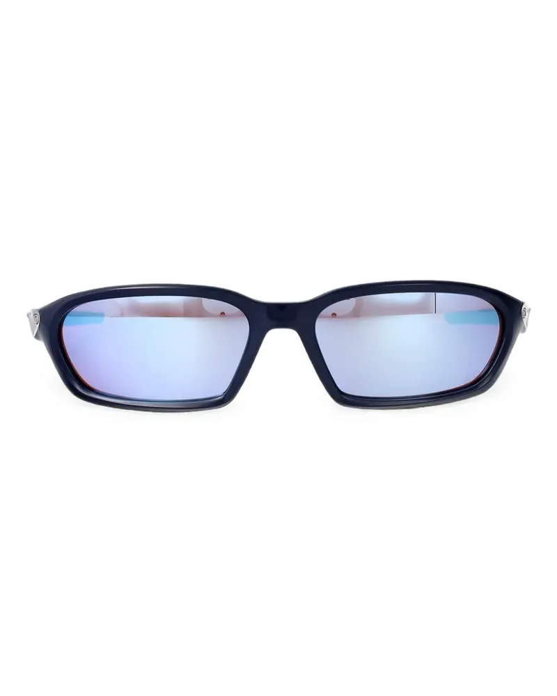 Oakley Terraforma rectangle-frame sunglasses - Blau Blau