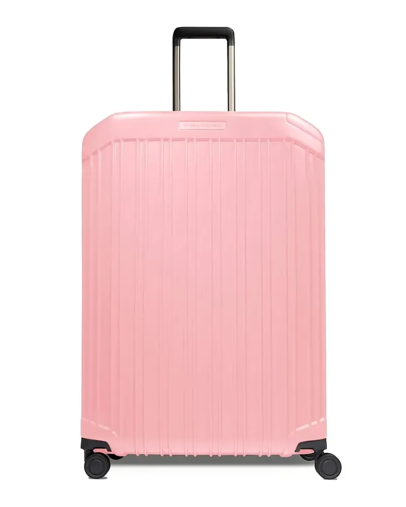 Piquadro Erweiterbarer Rollkoffer - Rosa Rosa