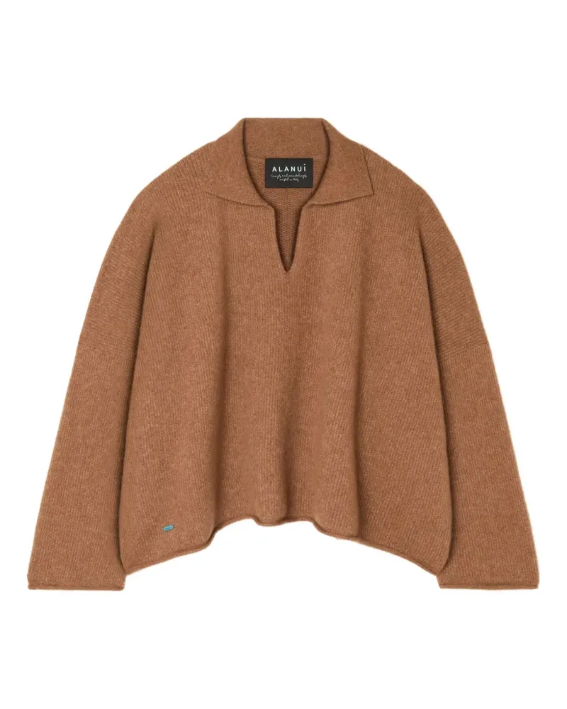 Alanui fine-knit sweater - Braun Braun