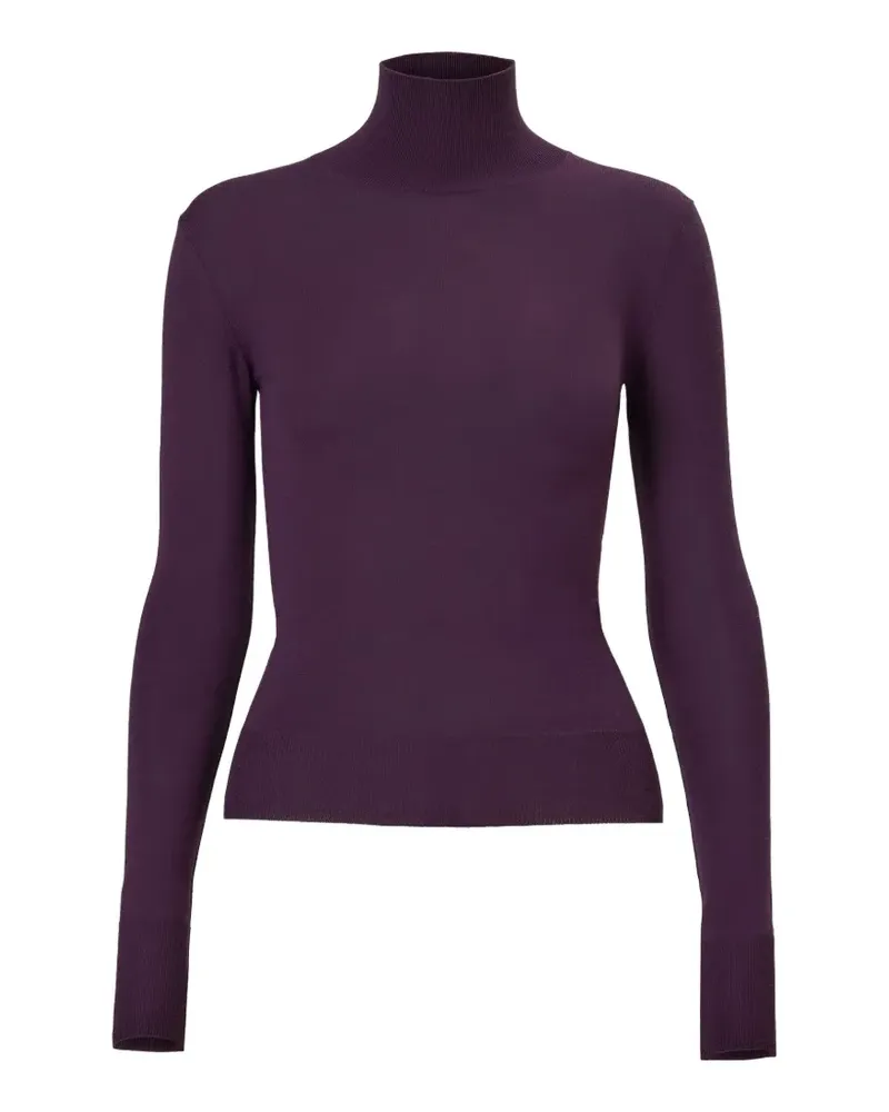 Carolina Herrera New York Pullover mit Stehkragen - Violett Violett