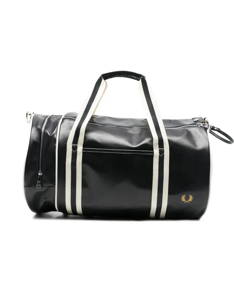 Fred Perry Barrel logo-print holdall - Blau Blau