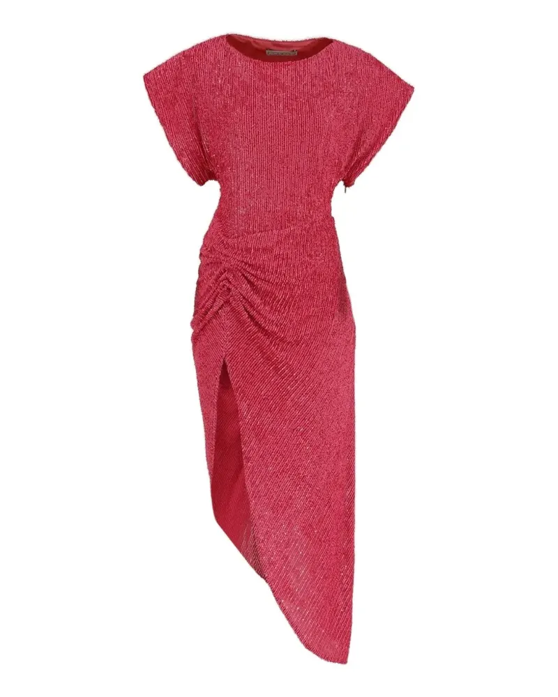 In The Mood for Love Bercot sequin-embellished draped dress - Rosa Rosa