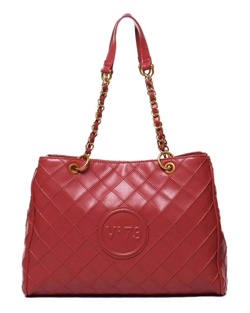 V°73 Edith Schultertasche - Rot Rot