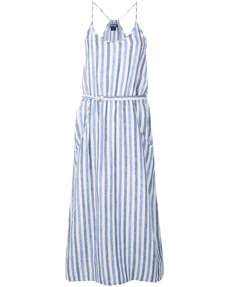 Woolrich Gestreiftes Hemd - Blau Blau