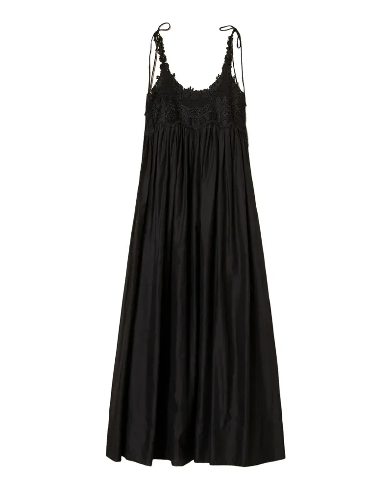 Twin-Set lace dress - Schwarz Schwarz
