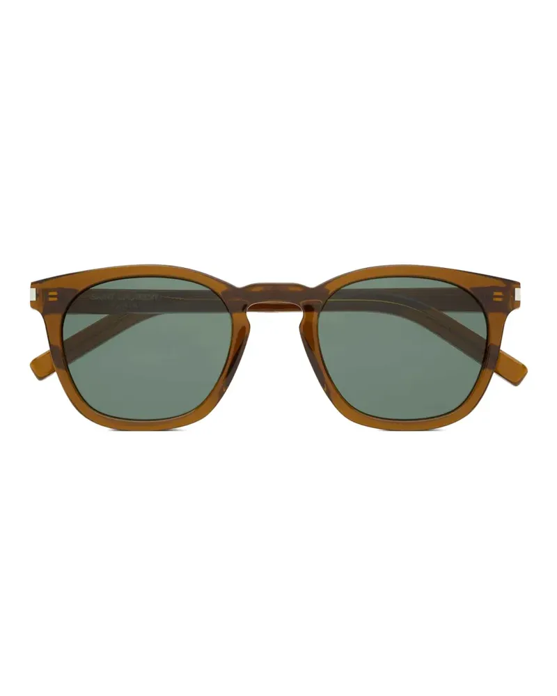 Saint Laurent round-frame sunglasses - Braun Braun