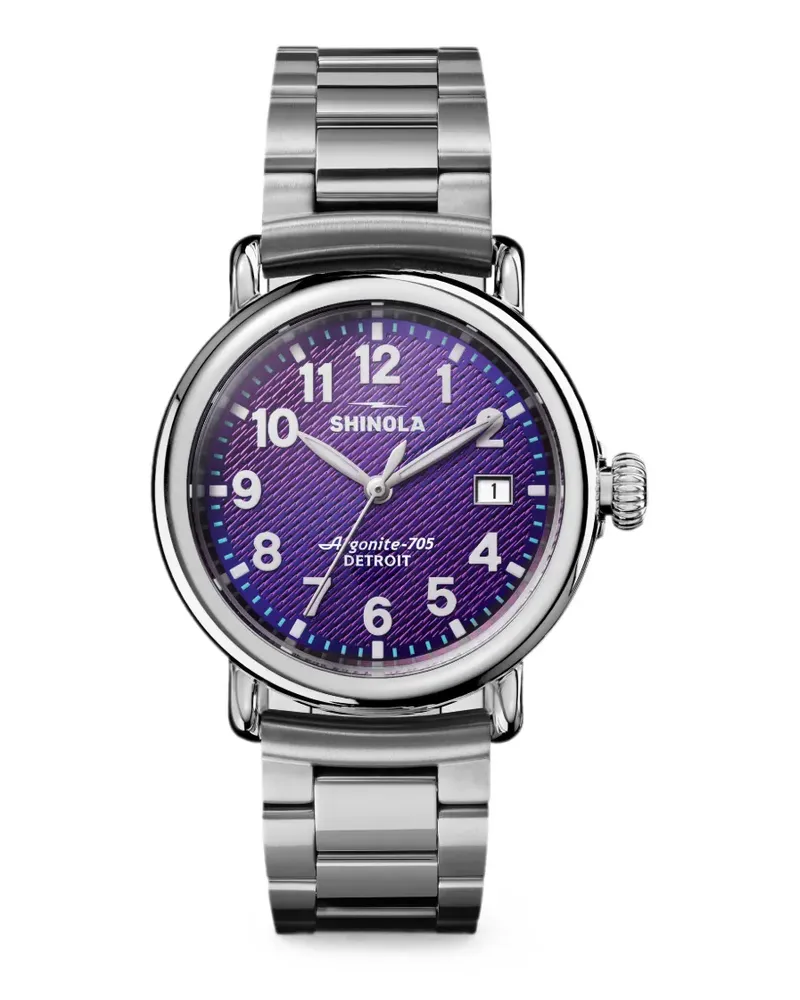 SHINOLA Runwell Armbanduhr 36mm - Violett Violett